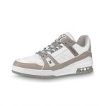 1A9JG10 Louis Vuitton Trainer (White Grey)