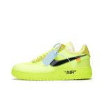 Off White x Nike Air Force 1 Low (Part 2 Volt)