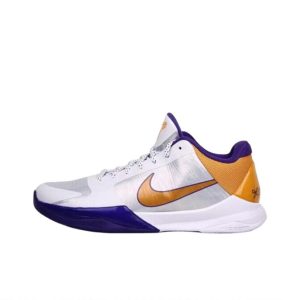 Nike Kobe 5 Zoom (White Gold Purple)