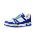 1A9JG4 Louis Vuitton Trainer (Blue White)