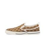 Gucci Tennis 1977 Slip On Beige Ebony