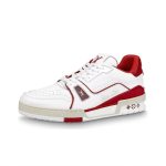 1A9JG2 Louis Vuitton Trainer (Red White 01)