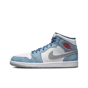 A-074 Air Jordan 1 Retro Mid (Hyper Royal SE)