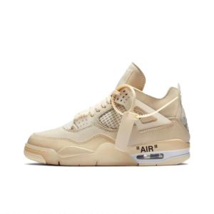 Off White x Air Jordan 4 Retro (Sail)