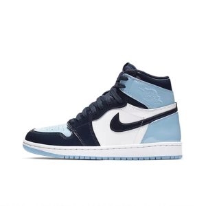 A-063 Air Jordan 1 Retro High (Blue Chill )
