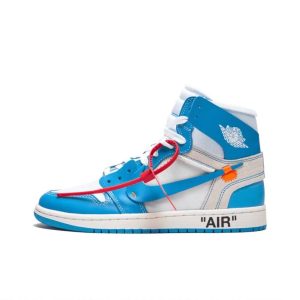 A-023 Off White x Air Jordan 1 Retro High (Blue)