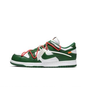 Off White x Nike Dunk SB Low (Green White)