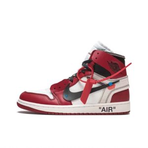 A-022 Off White x Air Jordan 1 Retro High (Red)