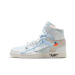 A-021 Off White x Air Jordan 1 Retro High (White the ten)