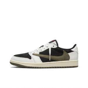 A-006 Travis Scott x Air Jordan 1 Retro Low (Medium Olive)