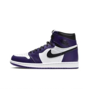 A-080 Air Jordan 1 Retro High (Purple White)