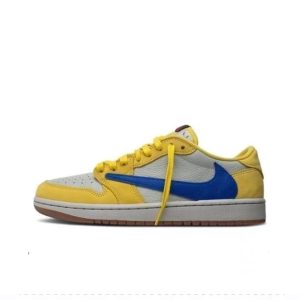 A-004 Travis Scott x Air Jordan 1 Retro Low (Canary)