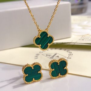 Van Cleef & Arpels Necklace Earrings Combination