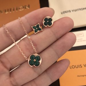 Louis Vuitton Earrings Necklace