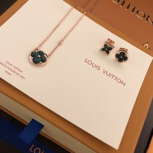 Louis Vuitton Earrings Necklace