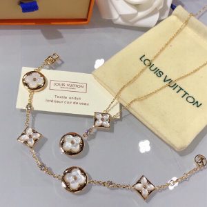 Louis Vuitton Bracelet Necklace