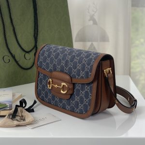 GUCCI Horsebit 1955 Shoulder Bag 602204