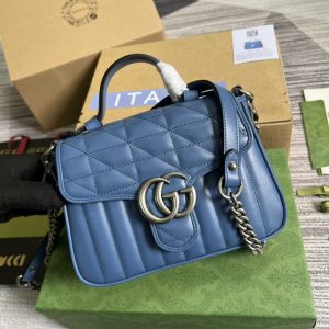 Gucci Marmont Mini Top Handle Bag 583571