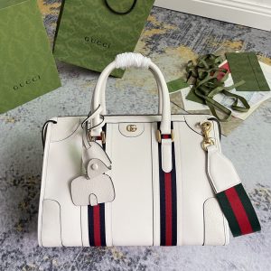 Gucci Bauletto Medium Top Handle Bag 715666