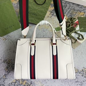 Gucci Bauletto Medium Top Handle Bag 715666