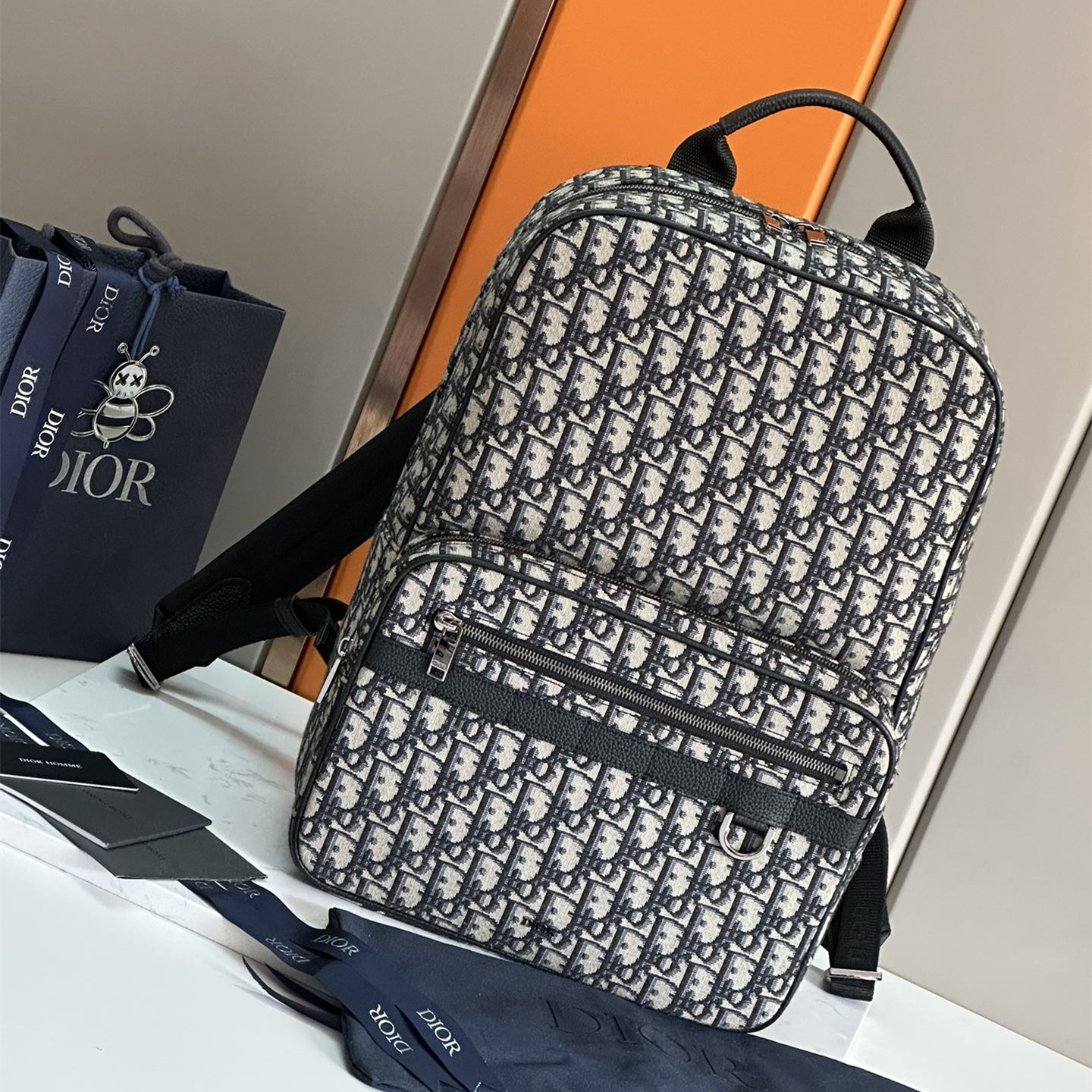 Dior Oblique Explorer Backpack available at shoes886.com