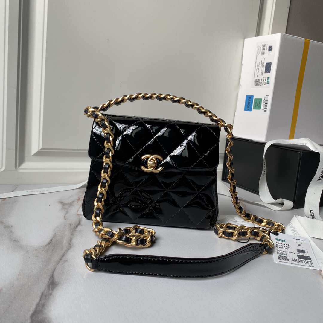 Chanel 24S Handbag Patent Leather AS4472 product image