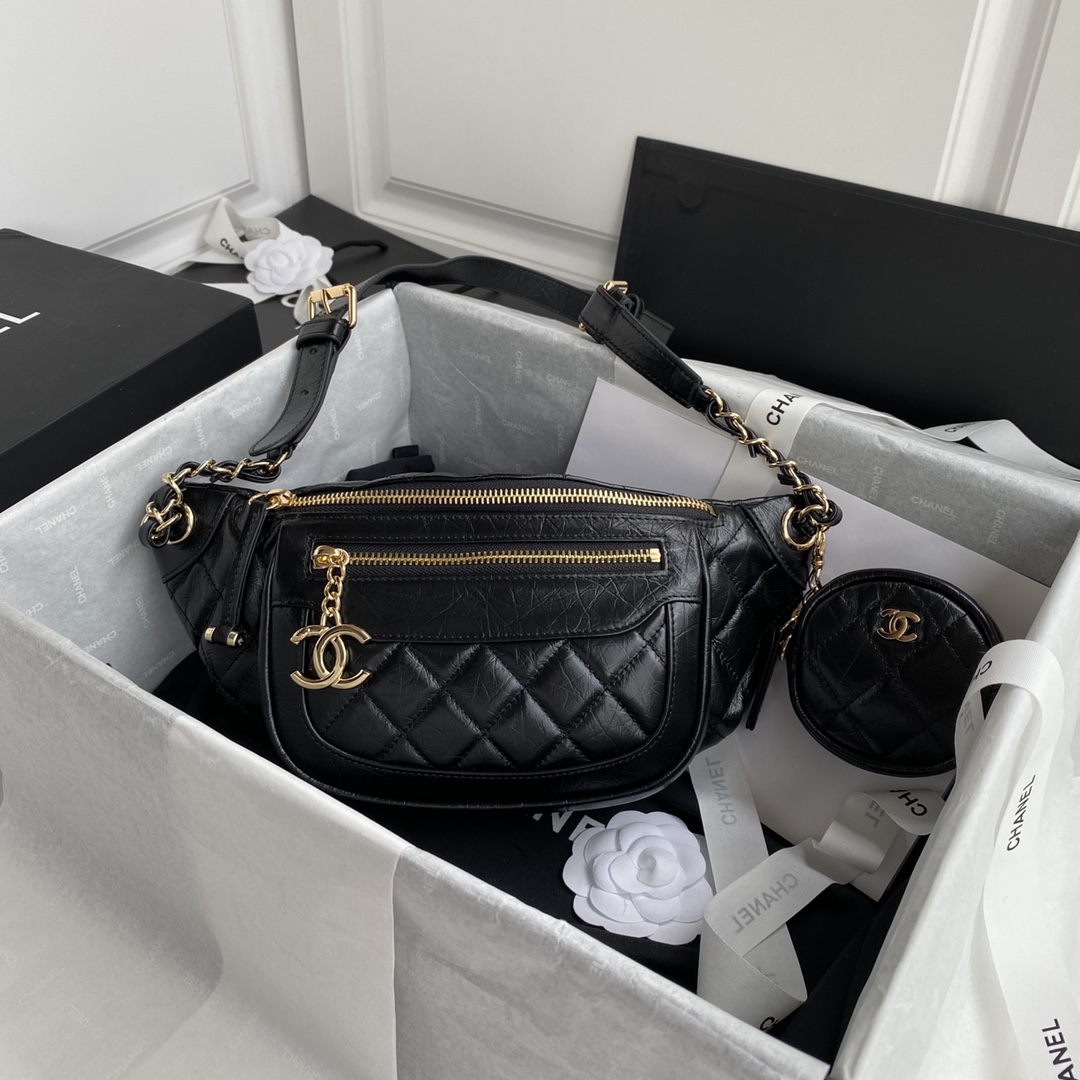 Chanel Ohanel Crossbody Bag AS1077 – available at shoes886.com