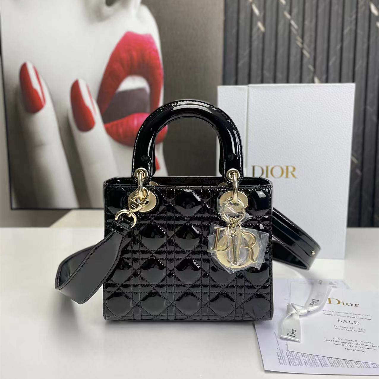 Dior Lady ABCDior Patent Leather