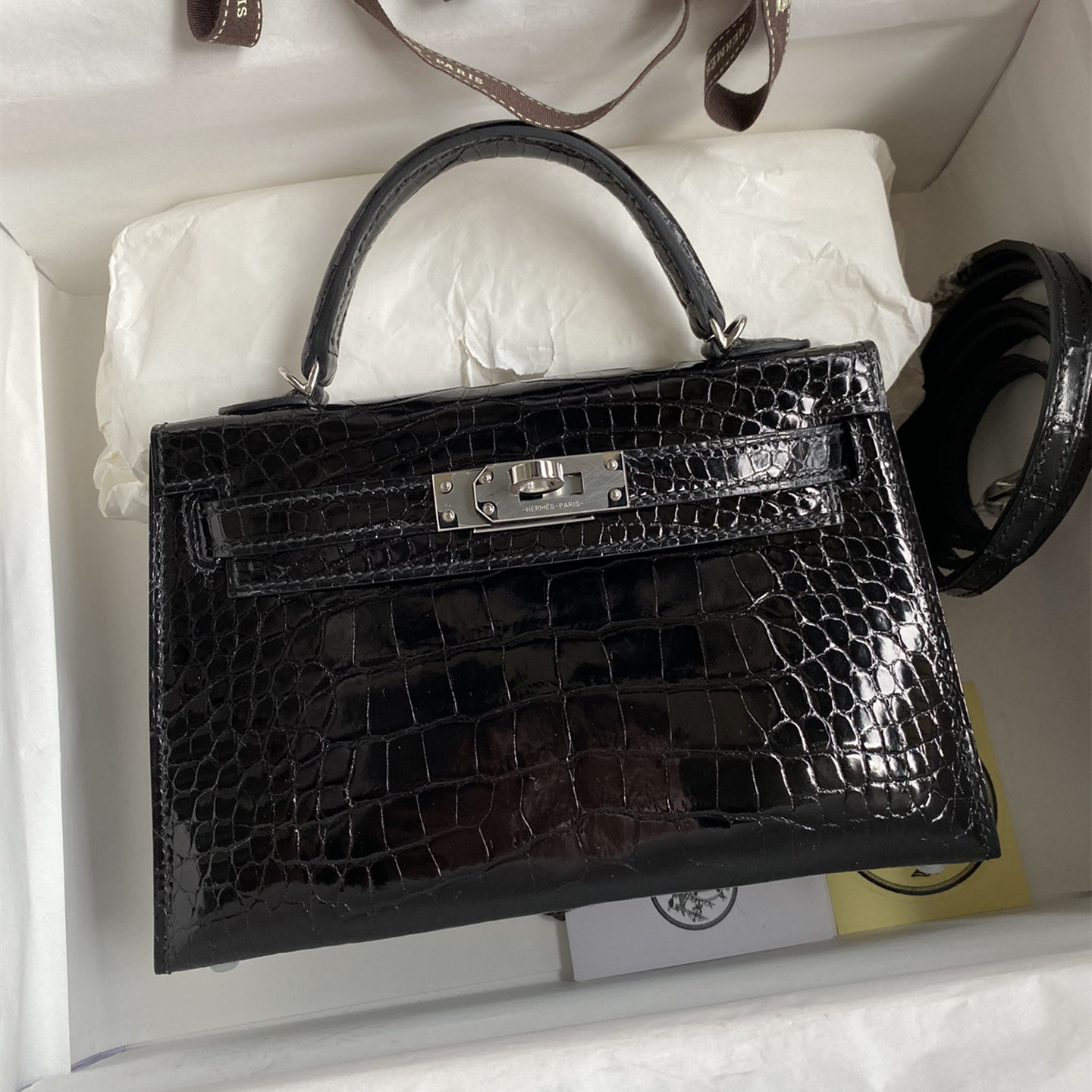 Hermes Kelly Mini Epsom 19CM - available at shoes886.com