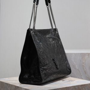 Saint Laurent Niki Crinkled Effect Tote Bag 577998