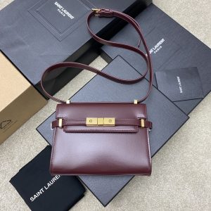 Saint Laurent Mini Manhattan In Canvas 727766