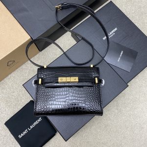 Saint Laurent Mini Manhattan In Canvas 727766