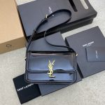 Saint Laurent Solferino Medium Leather Shoulder 634305