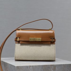 Saint Laurent Mini Manhattan In Canvas 727766