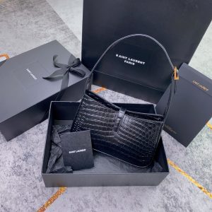Saint Laurent Le 5 À 7 In Padded Lambskin 763419
