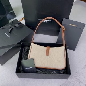 Saint Laurent Le 5 À 7 In Padded Lambskin 763419