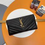 Saint Laurent Shw Long Wallet 437469