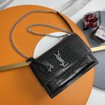 Saint Lauren Sunset Medium In Smooth Leather 442906