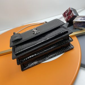 Saint Lauren Sunset Medium In Smooth Leather 442906