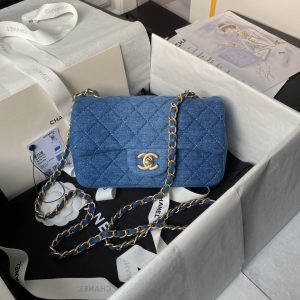 Chanel CF Denim Bag