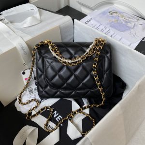 Chanel Mini 24p Cross Body Hand Carry Bags As4384