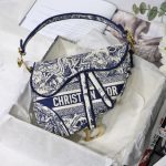Dior Oblique Saddle Bag with Strap M0455