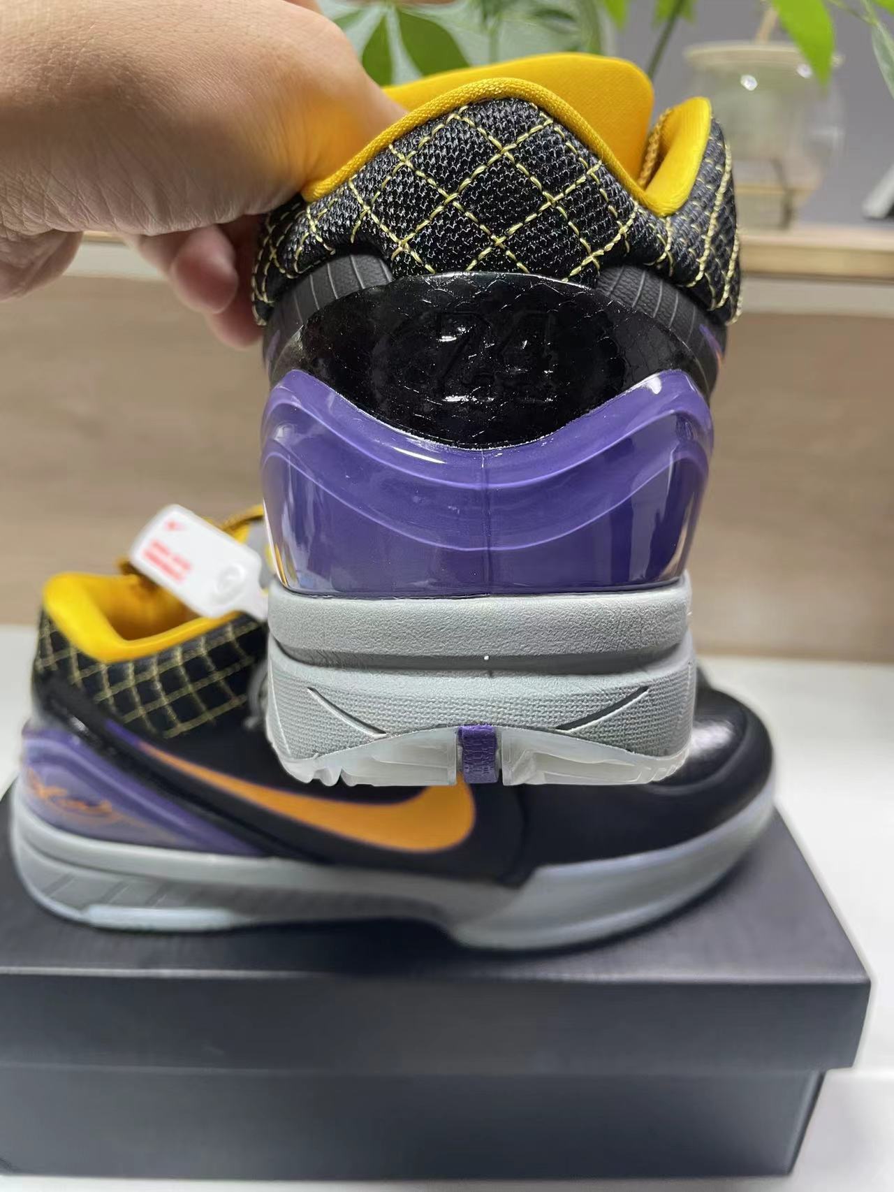 Nike Kobe 6 Protro Purple Checkerboard